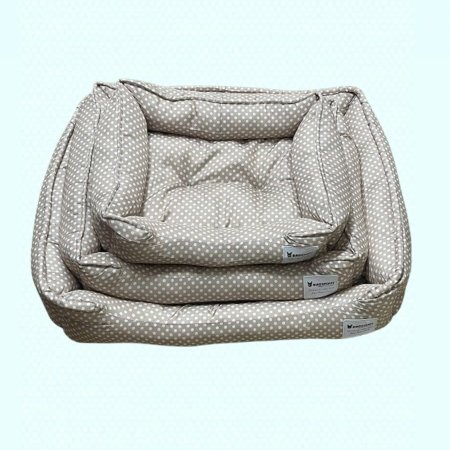 طقم فرشات ثلاثي منقط